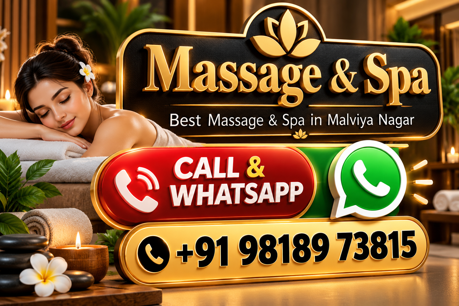 Spa in Malviya Nagar | Massage & Wellness Services in South Delhi